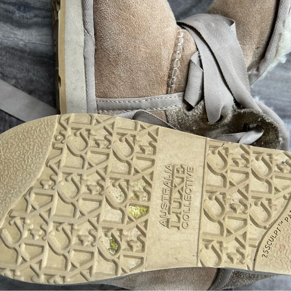 AUSTRALIA LUX COLLECTIVE girls suede boots size 13 - Picture 4 of 8